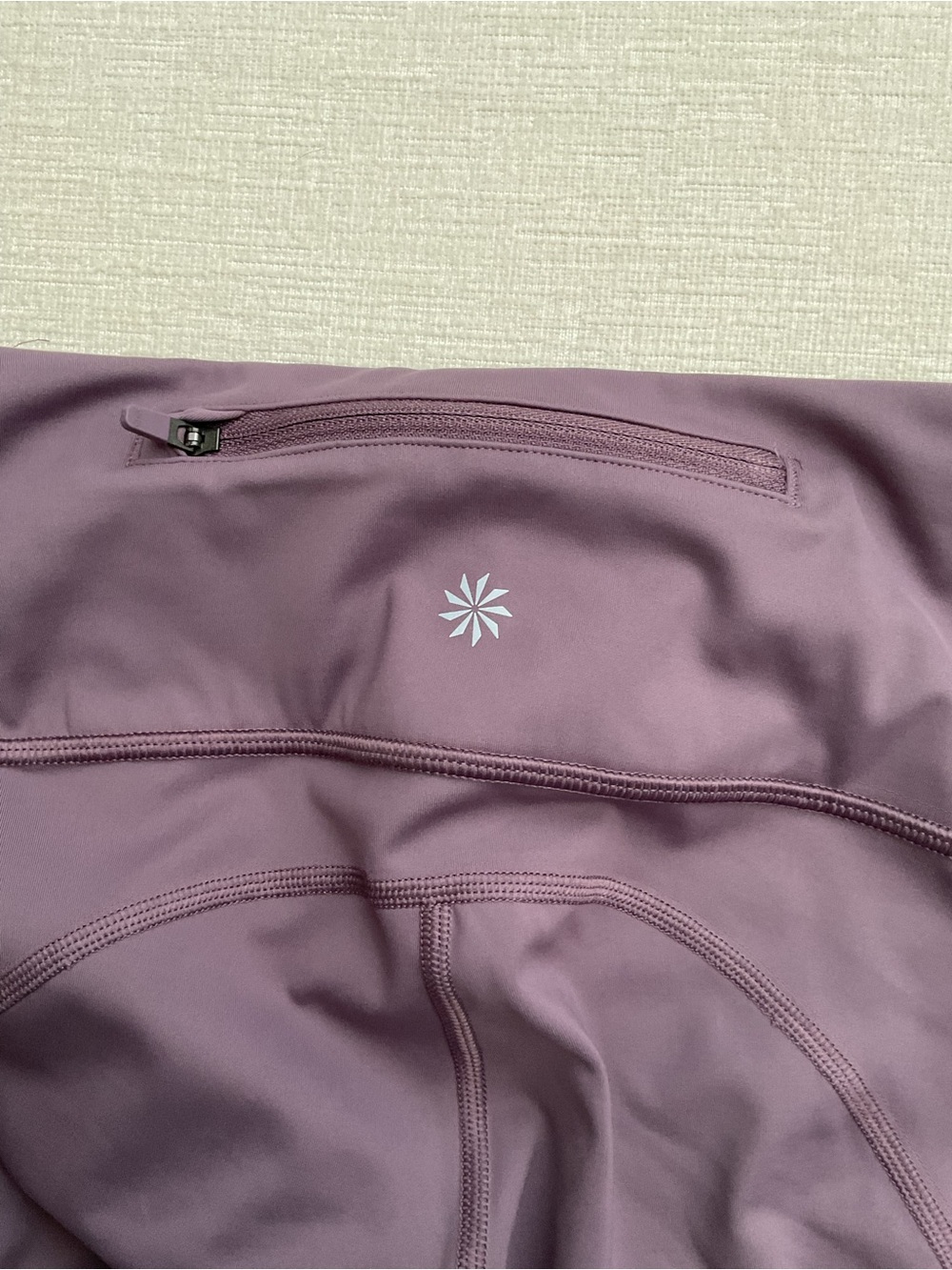Athleta Plum Crop Performance Leggings - Picture 5 of 7